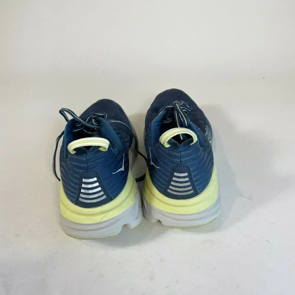 Hoka One One Womens Bondi 6 Running‎ Sneakers Blue Sz 10 Rubber Athletic 1019270